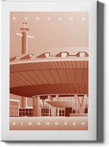 Walljar - Evoluon - Muurdecoratie - Poster