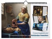 Verjaardagskalender De mooiste schilderijen van Hollandse meesters - Wandkalender A4 - Niet jaargebonden