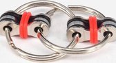Key Chain | fidget toys | friemel ringen | sleutel ketting | rood