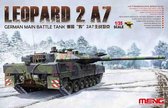 1:35 MENG TS027 Leopard 2 A7 German Main Battle Tank Plastic Modelbouwpakket