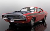 Scalextric - Dodge Challenger T/a Red And Black (10/19) * (Sc4065)