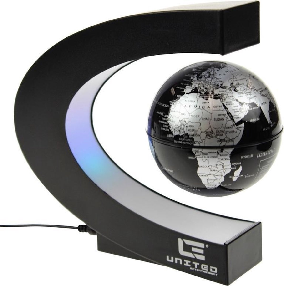 Banket uitzondering Eerbetoon United Entertainment - Magnetische Zwevende Wereldbol - Met LED verlichting  | bol.com