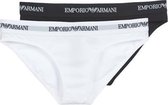 Emporio Armani 2-Pack Cheeky Pants Women 164351-cc318-00911 Zwart/Wit-S (4)