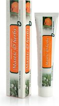 Mastic & Herbs Natuurlijke Tandpasta mandarijn - 2 stuks voordeelverpakking