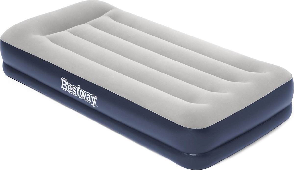 Bestway Luchtbed - 1 Persoons - Blauw - 191 x 97 x 36 cm | bol.com