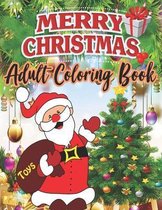 Merry Christmas Adult Coloring Book