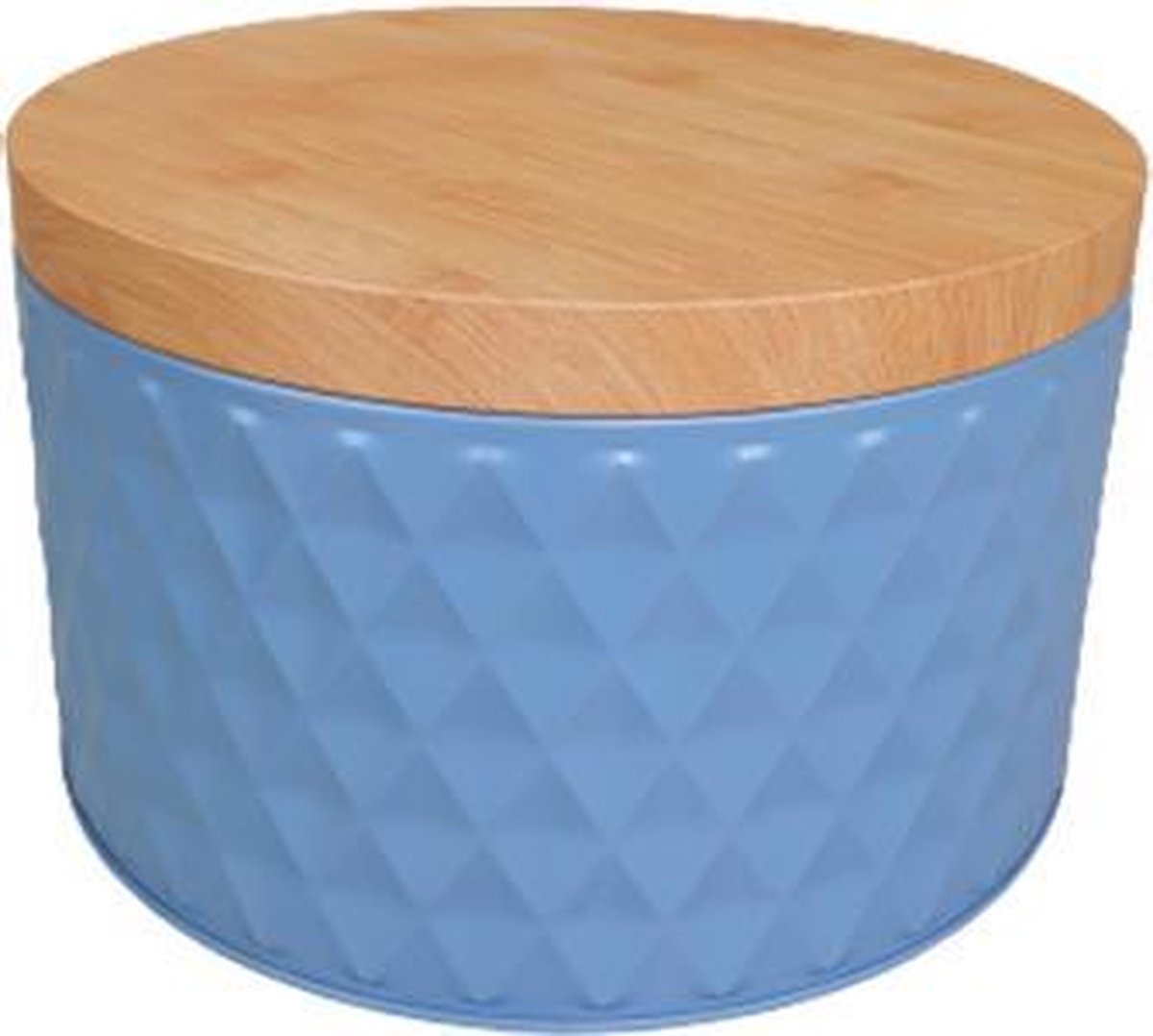 Opbergblik met patroon JENS - Blauw - Maat L