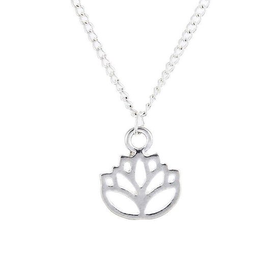 Collier New Beginnings - Pendentif fleur de Lotus sur chaîne - Collier porte -bonheur -... | bol.com