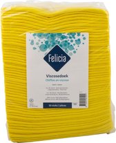 Felicia Viscosedoek Geel - 50 stuks