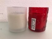 Kerst kaarsen set - twee stuks