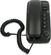 Profoon TX-115 Huistelefoon | Klassiek desk model | Zwart