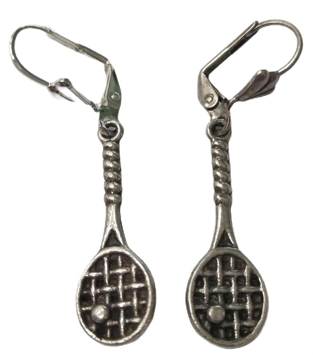Oorhangers tennisracket