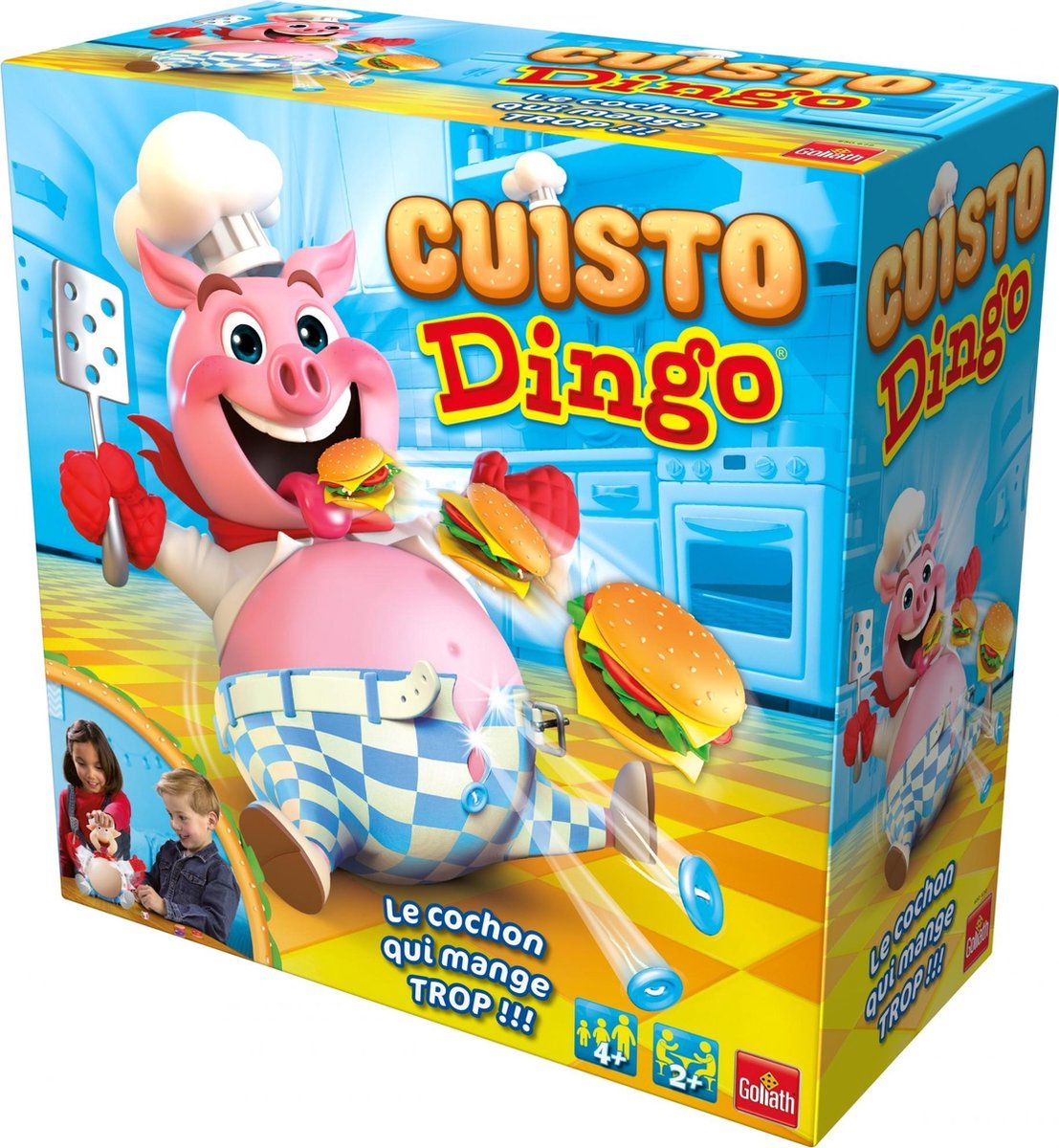 Valisette Multi-Jeux Cuisto Dingo - Jeu de Société Enfants Rigolo 
