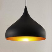 Lindby - hanglamp - 1licht - aluminium - H: 24 cm - E27 - , goud