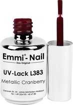 Emmi Shellac UV/Led Lak Metallic Cranberry L383 ,15 ml