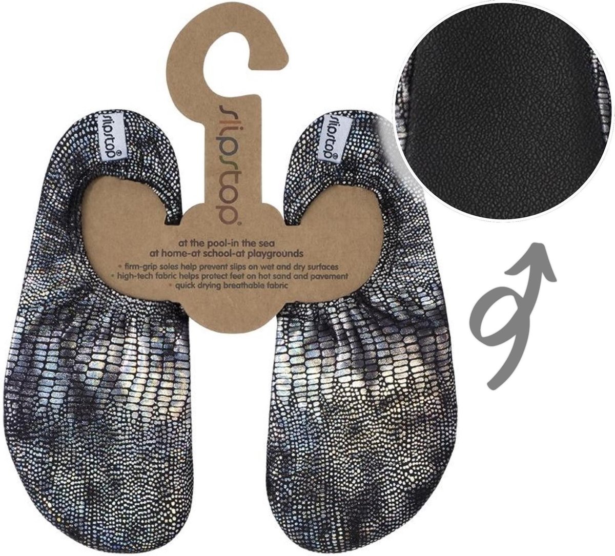 Slipstop Waterschoen Kinderen / Zwemschoenen / Zwemslof / Antislip Schoen /  Gymschoen | bol.com