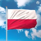 Vlag Polen 150x225cm - Spunpoly
