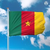 vlag Kameroen 150x225cm - Spunpoly