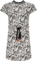 NoBell meiden jurk met riem Manou Jet Black