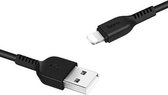HOCO X20 Flash USB naar Lightning kabel 2 meter zwart - voor Apple iPhone en iPad