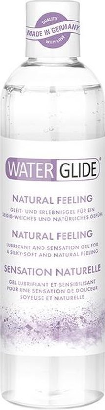 Waterglide - glijmiddel natuurlijk gevoel 300 ml - 300ml