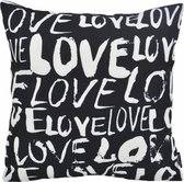 Love #3 Kussenhoes | Outdoor / Buiten | Katoen / Polyester | 45 x 45 cm