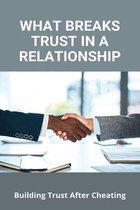 What Breaks Trust In A Relationship: Building Trust After Cheating