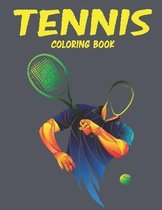 Tennis Coloring Book