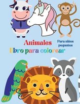 Animales Libro para Colorear, Para ninos pequenos