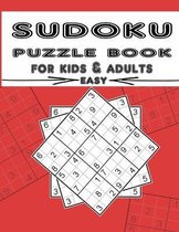 sudoku puzzle book for kids & adults easy