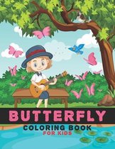 Butterfly Coloring Book For Kids