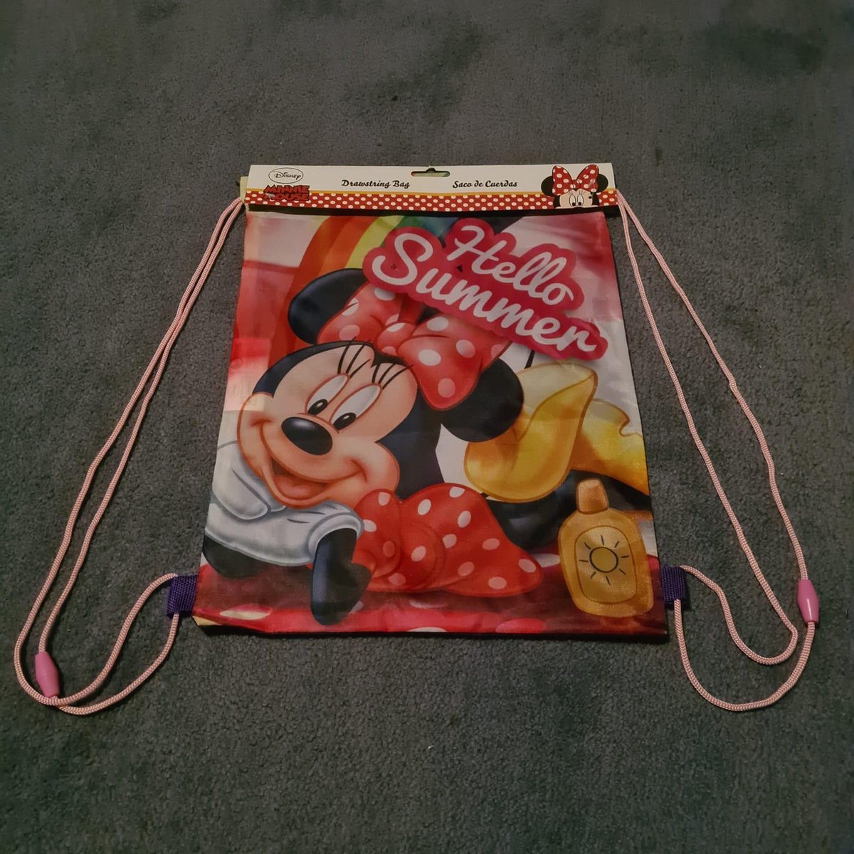 Gymtas Minnie Mouse Sporttas -Zwemtas, Rugzak- Disney - Tas - Minnie Mouse, Verjaardag, Cadeau, SchooltasGymtas