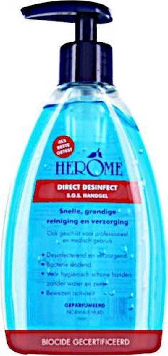 Herôme Direct Desinfect Double Active ml - Desinfectie handgel | bol.com