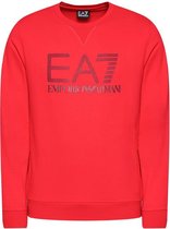 EA7 Emporio Armani Sweater Rood - Crewneck Sweater - Maat XS