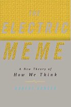 Boekomslag van 'The Electric Meme', met gele tekst en de ondertitel 'A New Theory of How We Think'.