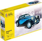 1:24 Heller 80706 Bugatti T-50 Plastic Modelbouwpakket