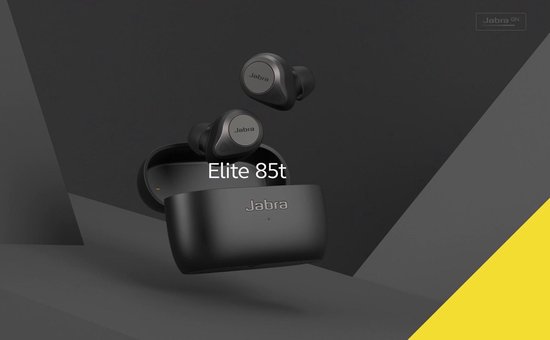 JABRA Elite 85t - Bluetooth-hoofdtelefoon met aanpasbare ruisonderdrukking  - Echt... | bol
