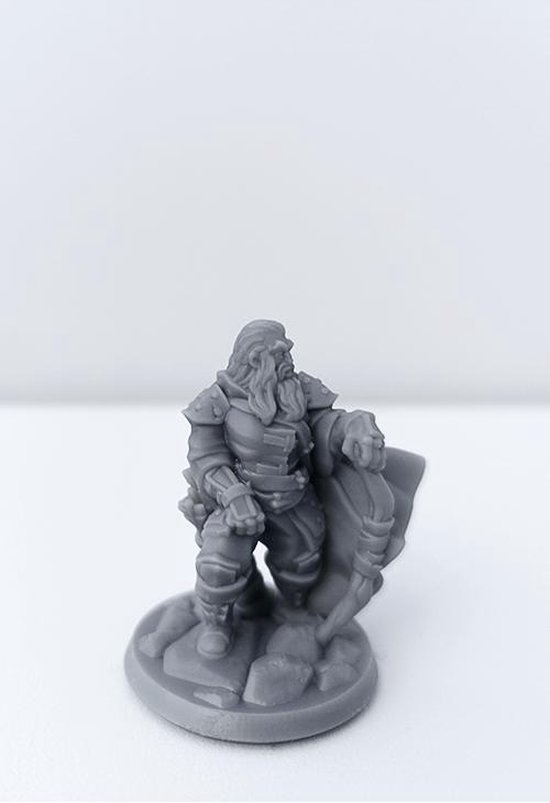 Thumbnail van een extra afbeelding van het spel 3D Printed Miniature - Ranger Male 02 - Dungeons & Dragons - Hero of the Realm KS