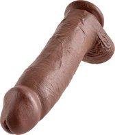 12 Inch Cock - With Balls - Brown