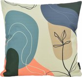 Abstract Leaf#2 Kussenhoes | Outdoor / Buiten | Polyester | 45 x 45 cm