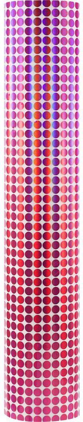 DPL Opac Vinyl Sticker Folie voor snijplotters – Polka Dot Roze Rood ...