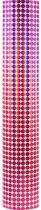 DPL Opac Vinyl Sticker Folie voor snijplotters – Polka Dot Roze Rood