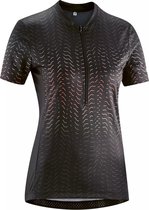 Gonso Giustina Half Zip  Fietsshirt - Maat 38  - Vrouwen - zwart