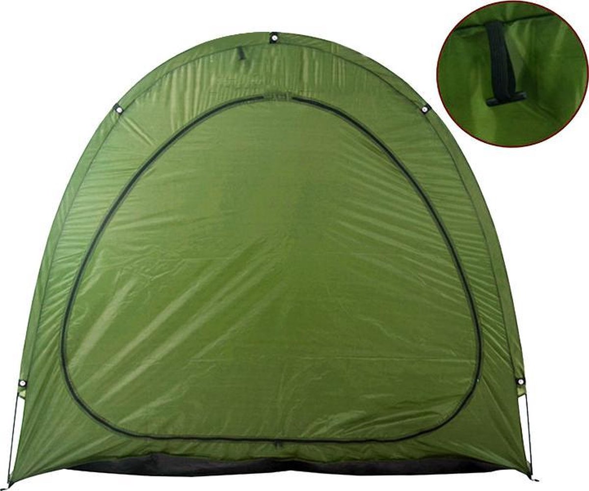 Fietstent,Beschermhoes fietsenschuur, tent voor camping in de open  lucht-groen... | bol.com