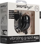 Wireless Vibrating G-Spot Egg - Small - Black