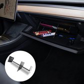 Tesla Auto Organiser - Voor Dashboardkastje - Auto Accessoires Interieur - Tesla Model 3 - Tesla Model Y