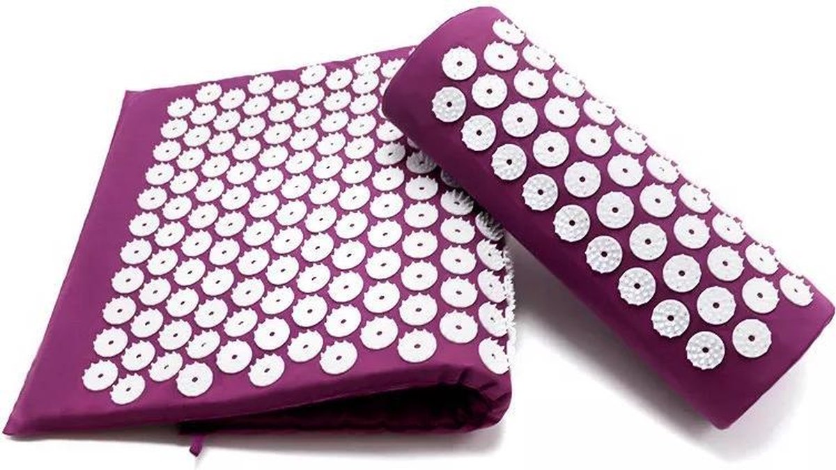 Goedkoopste Acupressuur massage mat met kussen- verlicht de pijn- spijkermat