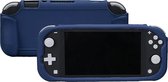 TPU Silicone Bescherm Hoes Grip voor Nintendo Switch Lite - Blauw