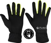 Pure2Improve Hardloophandschoenen - Geel - M/L