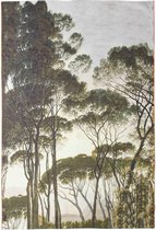 MOMO Rugs - Italian Trees Vloerkleed - 140x200 cm - Rechthoekig - Laagpolig Tapijt - Klassiek, Modern - Meerkleurig